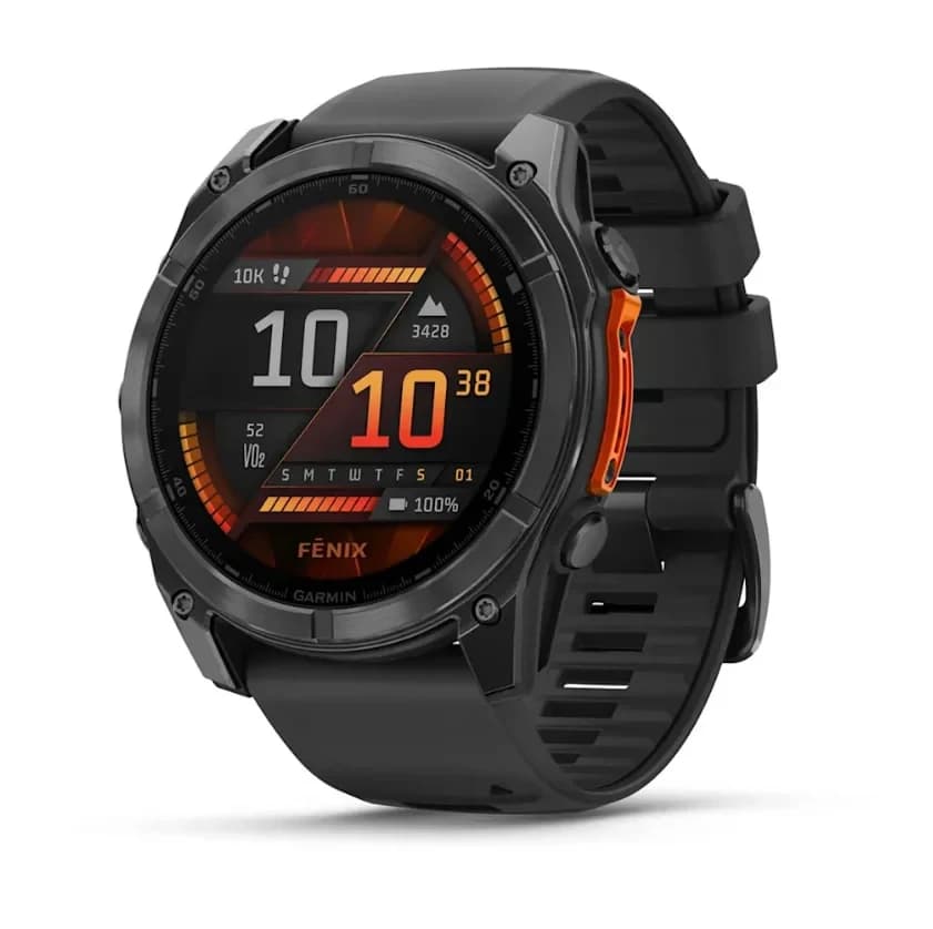 Garmin Fenix 8 AMOLED Display GPS Smartwatch, 47mm, Slate Gray/Black | AfriCam Online