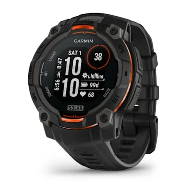 Garmin Instinct 3 - 50mm Solar Smart Watch - Black/Charcoal | AfriCam Online