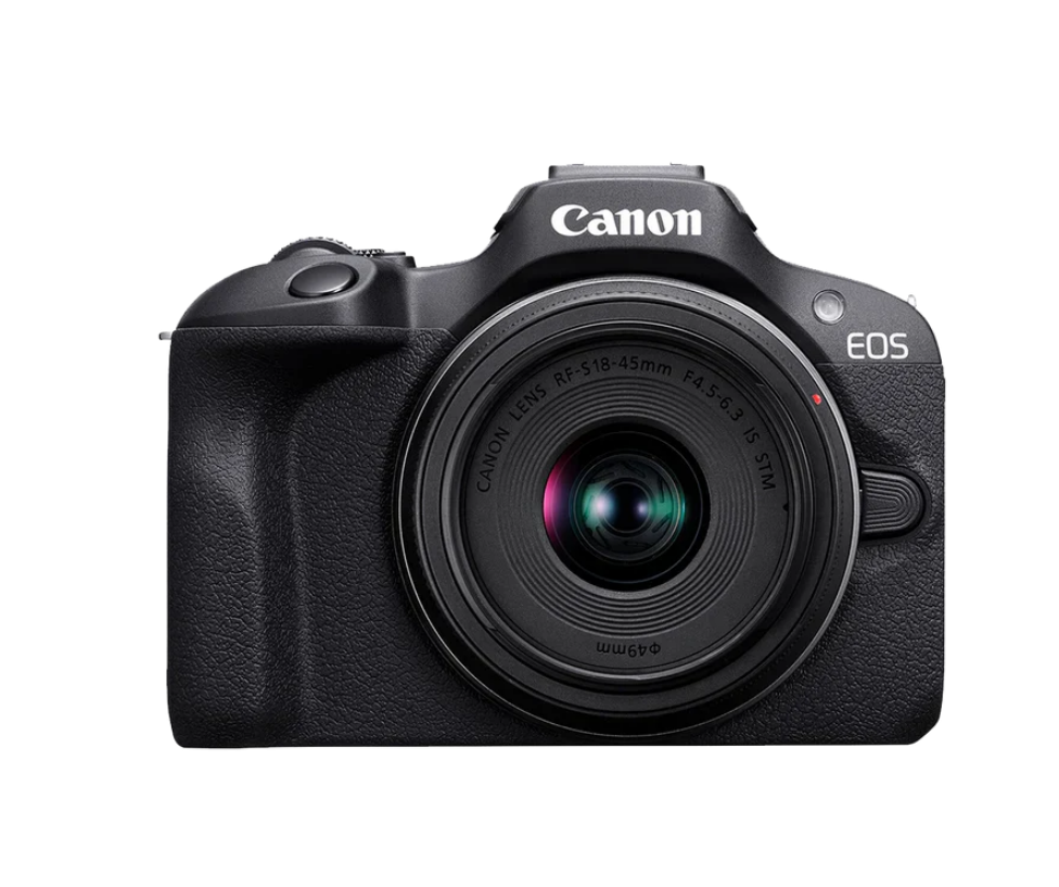Canon EOS R100 + RF-S 18-45mm + Bag + SD Card Mirrorless Camera Kit
