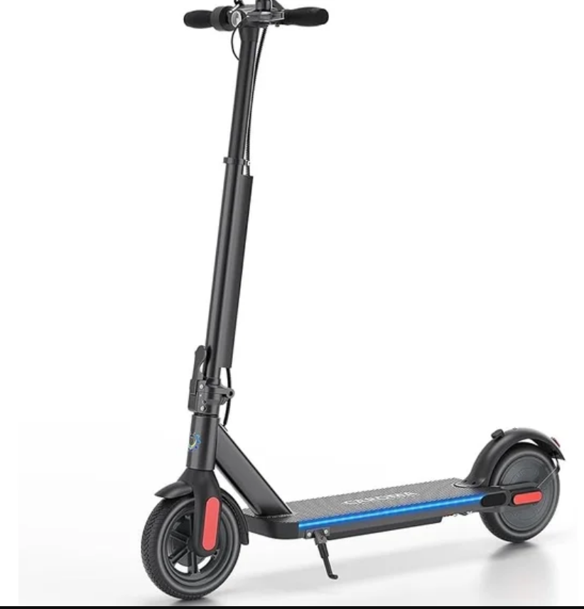 Caroma Electric Scooter, 20-25 Mile Range & 20 MPH Speed, 500W Cruise Control