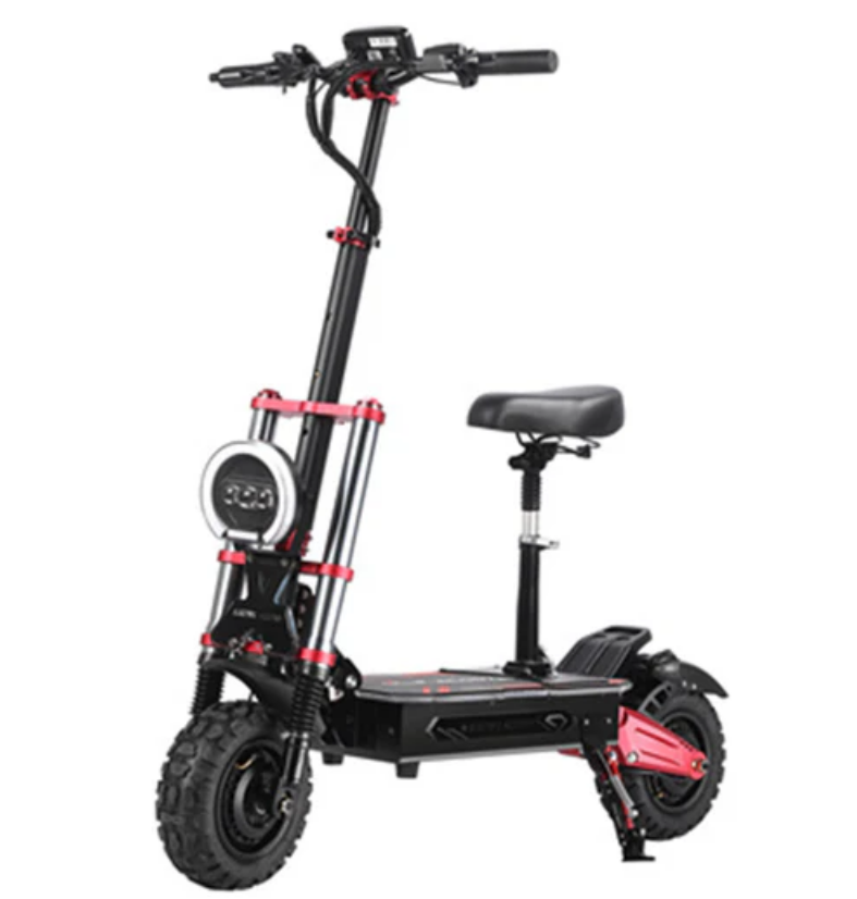 Electric Scooter for Adults, Up to 52 MPH, 1440Wh Battery, 50 Mile Range, 10.5" Off-Road Tires
